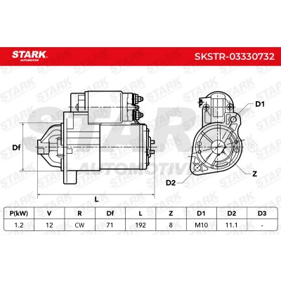 Starter Stark SKSTR-03330732 SKSTR-03330732 - photo 8