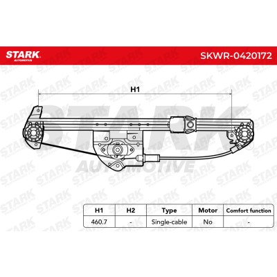 Window Regulator Stark SKWR-0420172 SKWR-0420172 - photo 4
