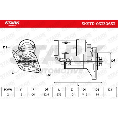 Starter Stark SKSTR-03330653 SKSTR-03330653 - photo 6