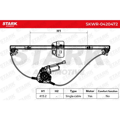 Window Regulator Stark SKWR-0420472 SKWR-0420472 - photo 8