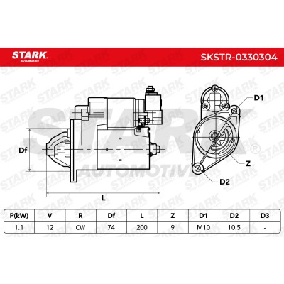 Starter Stark SKSTR-0330304 SKSTR-0330304 - photo 7