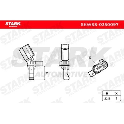 ABS Sensor Stark SKWSS-0350097 SKWSS-0350097 - photo 4
