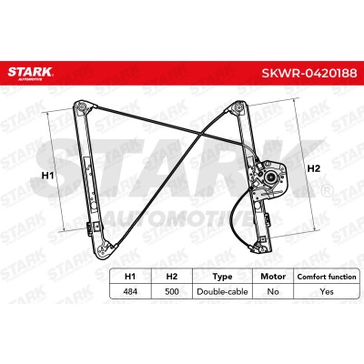 Window Regulator Stark SKWR-0420188 SKWR-0420188 - photo 7