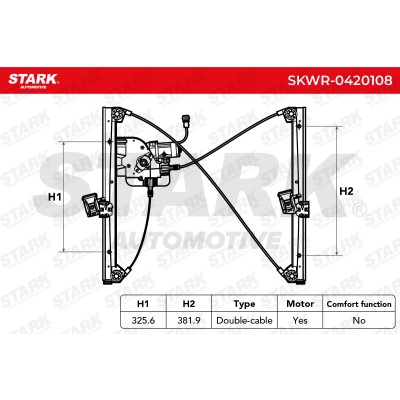 Window Regulator Stark SKWR-0420108 SKWR-0420108 - photo 5