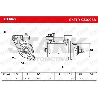 Starter Stark SKSTR-0330068 SKSTR-0330068 - photo 6