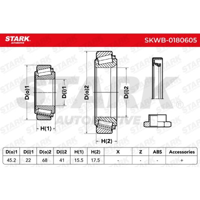 Wheel Bearing Stark SKWB-0180605 SKWB-0180605 - photo 4