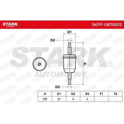Fuel Filter Stark SKFF-0870012 SKFF-0870012 - photo 5