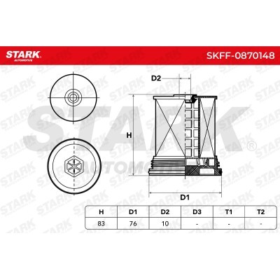 Fuel Filter Stark SKFF-0870148 SKFF-0870148 - photo 5