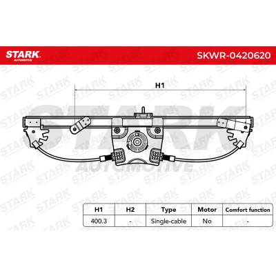 Window Regulator Stark SKWR-0420620 SKWR-0420620 - photo 7