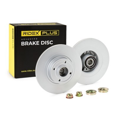Brake Disc RIDEX 82B0704P 82B0704P - photo 2
