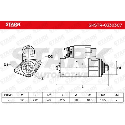 Starter Stark SKSTR-0330307 SKSTR-0330307 - photo 7