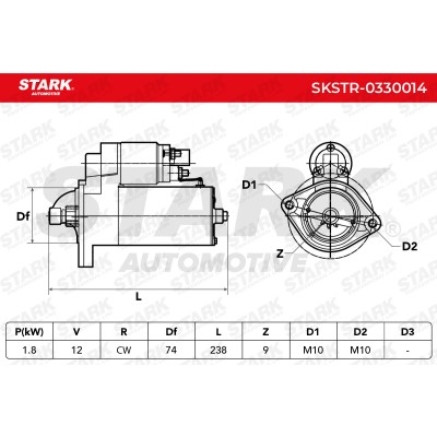 Starter Stark SKSTR-0330014 SKSTR-0330014 - photo 7