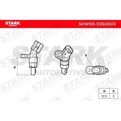 ABS Sensor Stark SKWSS-0350003 SKWSS-0350003 - photo 5