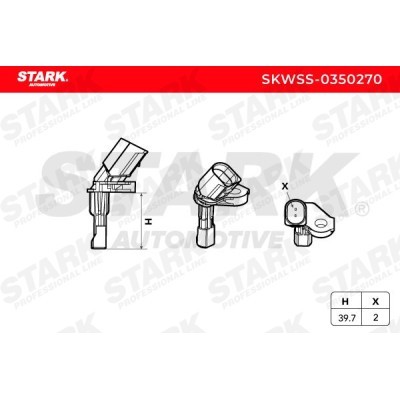 ABS Sensor Stark SKWSS-0350270 SKWSS-0350270 - photo 5