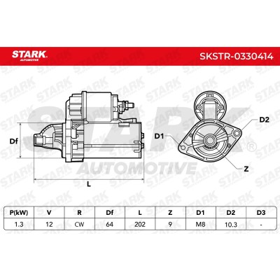 Starter Stark SKSTR-0330414 SKSTR-0330414 - photo 6