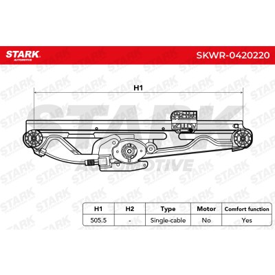 Window Regulator Stark SKWR-0420220 SKWR-0420220 - photo 6