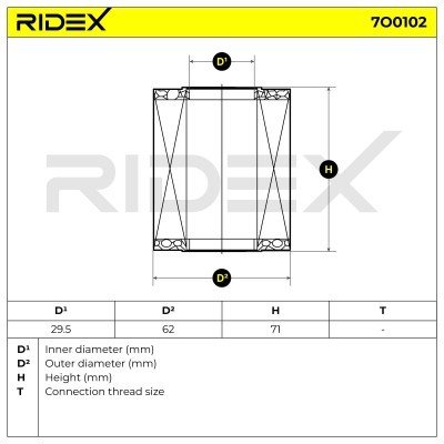 Oil Filter RIDEX 7O0102 7O0102 - photo 6