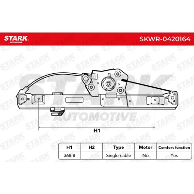 Window Regulator Stark SKWR-0420164 SKWR-0420164 - photo 4