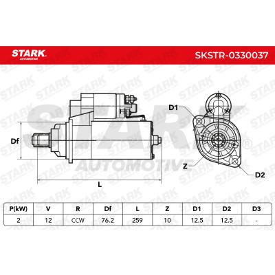 Starter Stark SKSTR-0330037 SKSTR-0330037 - photo 6