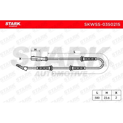 ABS Sensor Stark SKWSS-0350215 SKWSS-0350215 - photo 5