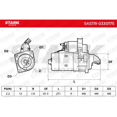 Starter Stark SKSTR-0330175 SKSTR-0330175 - photo 7
