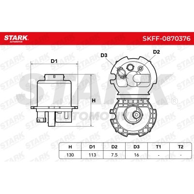 Fuel Filter Stark SKFF-0870376 SKFF-0870376 - photo 5