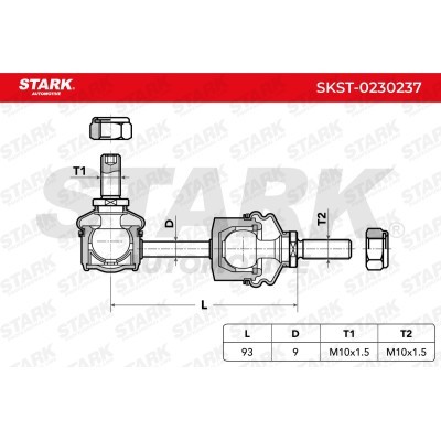 Stabilizer Link Stark SKST-0230237 SKST-0230237 - photo 4