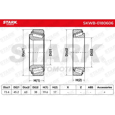 Wheel Bearing Stark SKWB-0180606 SKWB-0180606 - photo 3