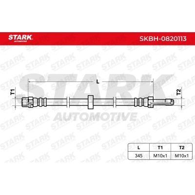 Brake Hose Stark SKBH-0820113 SKBH-0820113 - photo 4