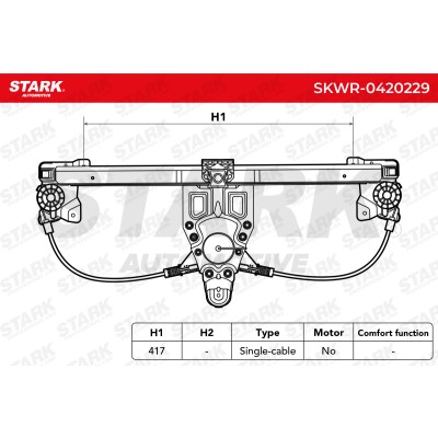 Window Regulator Stark SKWR-0420229 SKWR-0420229 - photo 10