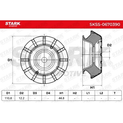 Strut Support Bearing Front Stark SKSS-0670390 SKSS-0670390 - photo 6