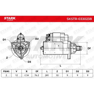 Starter Stark SKSTR-0330238 SKSTR-0330238 - photo 7
