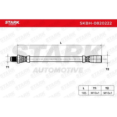 Brake Hose Stark SKBH-0820222 SKBH-0820222 - photo 2