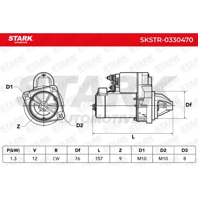 Starter Stark SKSTR-0330470 SKSTR-0330470 - photo 6