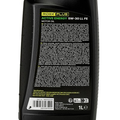Engine Oil RIDEX 1862O0020P 1862O0020P - photo 6
