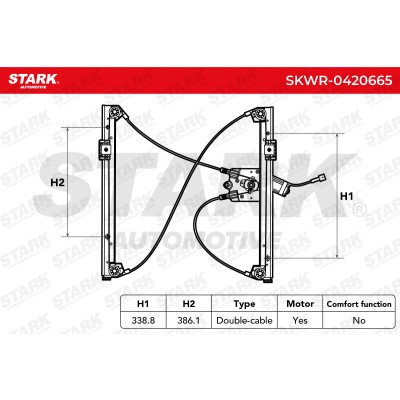 Window Regulator Stark SKWR-0420665 SKWR-0420665 - photo 6
