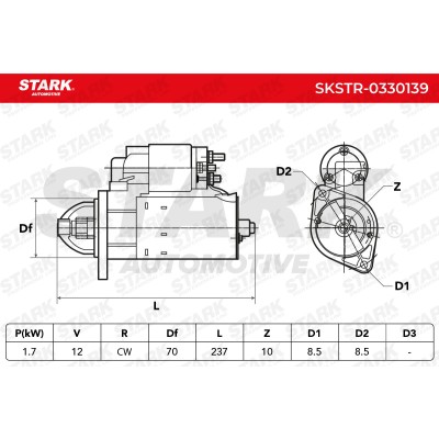 Starter Stark SKSTR-0330139 SKSTR-0330139 - photo 7