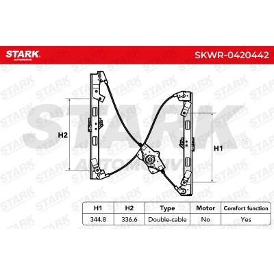 Window Regulator Stark SKWR-0420442 SKWR-0420442 - photo 7