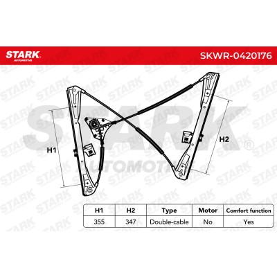 Window Regulator Stark SKWR-0420176 SKWR-0420176 - photo 7