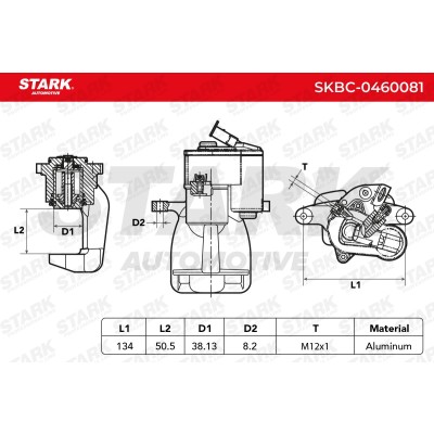Brake Caliper Stark SKBC-0460081 SKBC-0460081 - photo 5