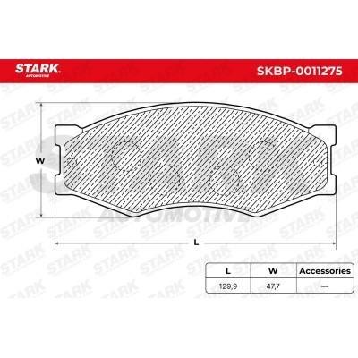 Brake Pads Set Stark SKBP-0011275 SKBP-0011275 - photo 5
