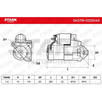 Starter Stark SKSTR-0330145 SKSTR-0330145 - photo 6