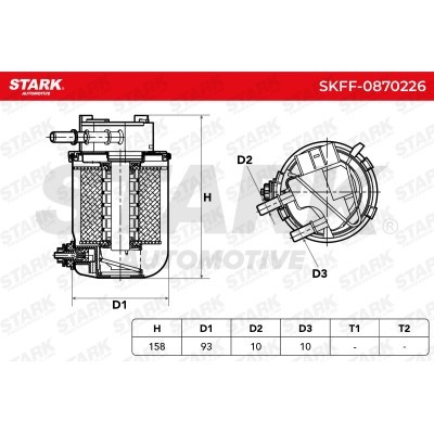 Fuel Filter Stark SKFF-0870226 SKFF-0870226 - photo 6