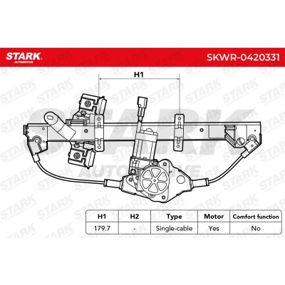 Window Regulator Stark SKWR-0420331 SKWR-0420331 - photo 5