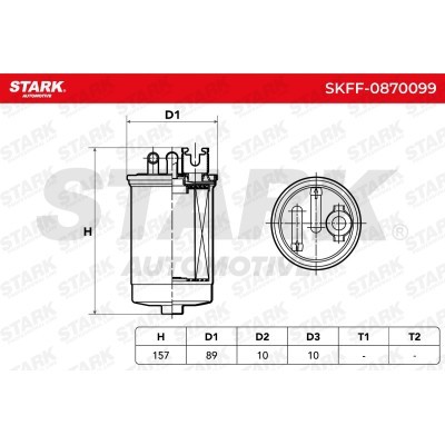 Fuel Filter Stark SKFF-0870099 SKFF-0870099 - photo 6