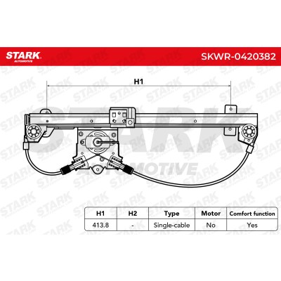 Window Regulator Stark SKWR-0420382 SKWR-0420382 - photo 5