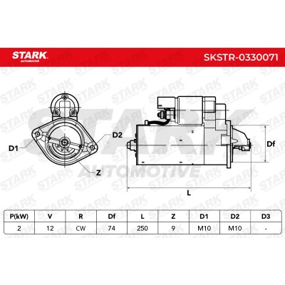Starter Stark SKSTR-0330071 SKSTR-0330071 - photo 7