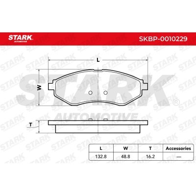 Brake Pads Set Stark SKBP-0010229 SKBP-0010229 - photo 3