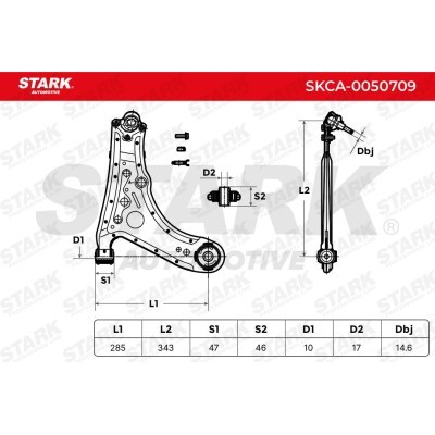 Control Arm Stark SKCA-0050709 SKCA-0050709 - photo 6
