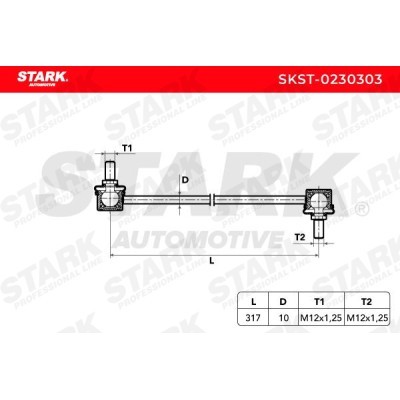 Stabilizer Link Stark SKST-0230303 SKST-0230303 - photo 3